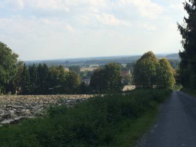 Blick auf Darup von der Westerhiege.