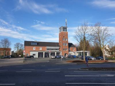 Die Rettungswache und Kreisleitstelle in Coesfeld.